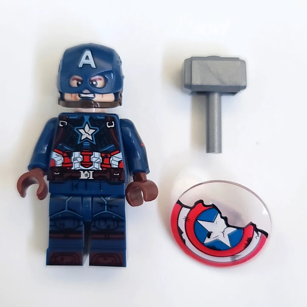 Lot of 10 Avengers Captain America Lego Compatible Minifigures Minifigs - Picture 11 of 11